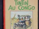 Hergé. Tintin au Congo.  Casterman 1937. A3. Album en noir et blanc.