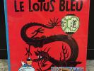 HERGE / TINTIN Le Lotus Bleu 1992  edition spéciale CITROEN La Croisière Jaune