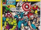 Avengers #100 VF- 7.5 Captain America Hulk Thor Iron Man Barry Smith Art
