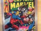 Stan Lee Signed Captain Marvel (1968 1st Series Marvel) #57