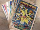 Disney Mickey Mouse Weekly 1936 Vol 1. No's 1 - 46 Comics Consectutive