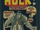 Hulk 1 CGC 6.5 Old label Insane book and looks like an 8.0