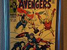 AVENGERS #58 CGC 9.4 ORIGIN OF THE VISION OW/WHT PAGES *NO RSERVE*