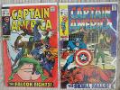 CAPTAIN AMERICA 2 ISSUE LOT #118,119 2ND & 3RD FALCON APP