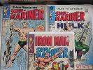 3 Comic LOT Sub-Mariner #1 Iron Man & Sub-Mariner #1 Tales to Astonish #100 Ungr