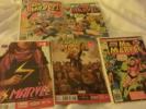 Ms.marvel 1, Ms.marvel 17, captain marvel 1, ms.marvel 1 key issues lot