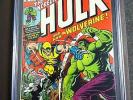 The Incredible Hulk #181 CGC 9.8 SS Stan Lee sign. 1st full Wolverine appearance