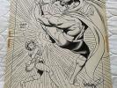 Superman vs. Wonder Woman Splash Original Art by Jose Luis Garcia Lopez  Wow