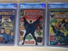 Fantastic Four 45 (3.5), Fantastic Four 46 (4.0), & Inhumans 1 (8.5) CGC Lot