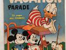 WALT DISNEY  COMIC 'WALT DISNEY VACATION PARADE'  V P 1  1953 V FINE   CONDITION