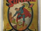 CGC 0.5 SUPERMAN #1 GOLDEN AGE 1939 ORIGINAL CERTIFIED DC COMIC BOOK