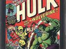 Hulk #181 CGC 9.8 NM/M 1974 1st Wolverine X-Men Trilogy of #180 & 182 F6 cm