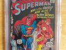 SUPERMAN # 199 CGC 7.0 First 1st Superman Flash Race  No Reserve