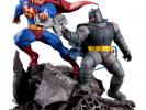 DC COLLECTIBLES BATMAN THE DARK KNIGHT RETURNS BATMAN VS SUPERMAN STATUE