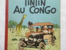 BD - Tintin au Congo / B4 1950 / Toilé / HERGE / CASTERMAN