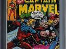 CAPTAIN MARVEL #57 CGC 9.8 NM/MT W Marvel BATTLE COVER vs Thor MOVIE