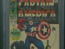 Captain America 100 CGC 8.0 Black Panther Thor Iron Man Avengers FREE SHIPPING