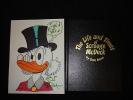 Don Rosa Original Art & Signed SCROOGE MCDUCK LIFE TIMES Book Disney Donald Duck