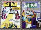 BATMAN #120 + #125   1958 1959 Vintage DC Comics   GLOSSY VG/FN Lot