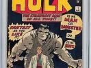 Incredible Hulk #1 CGC 8.0 Beautiful Book