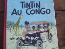 TINTIN AU CONGO 1947 HERGE EDITION CASTERMAN EDITION 2B12 1954