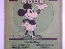Mickey Mouse Book 1930 Disney Bibo & Lang, Comic Book debut, Very clean Rare HTF