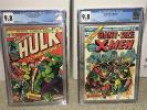 Hulk #181 & Giant-Size X-Men #1 Both CGC 9.8 WHITE PAGES 1st Wolverine F10 cm
