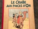 Le Crabe Aux Pinces D Or   Tintin HERGE 1941 Noir Et Blanc Eo Pinces Vers Le Bas