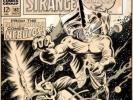 Dan Adkins Strange Tales #162 Doctor Strange Cover Orig Lot 93018