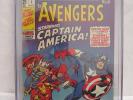 Vtg 1969 MARVEL Avengers Annual #3 CAPTAIN AMERICA Comic Book CGC Graded 9.0 *
