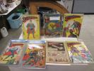 Group of 7 Golden Age Superman Comics including coverless #1, 2 certed CGC #4 #5