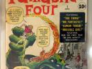 Fantastic Four #1 (Nov 1961, Marvel) CGC 6.0 Unrestored Original Silver Age
