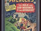 Avengers (1963 1st Series) #3 CGC 6.0 (0222148006)
