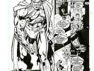 Superman Forever Original Comic Art #1 pg 70 HALF SPLASH Bizarro SIGNED Eaton DC