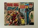 Iron Man & Sub-Mariner #1 (1968), Iron Man 128, 12, 100, low grade keys,  lot