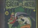 Green Lantern 1 CGC 3.0 GD/VG * DC 1941 *   Origin of Green Lantern 