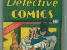 Detective Comics 35 CGC 3.5 VG- DC 1940 Classic Batman Hypodermic Needle Cover