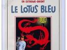 Serigraphie HERGE Tintin Le Lotus Bleu Extreme Orient 2000ex 60x80