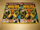 Two Copies of Strange Tales # 178 Marvel Comic Book Warlock Jim Starlin Avengers