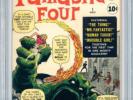 Fantastic Four #1 CBCS 9.6 Moderate/XP OW 1st App 1961 SA Key Highest Graded