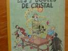 album Tintin, BD ancienne, Les sept boules de cristal, édition originale 1948.