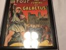Fantastic Four #48- First App of Silver Surfer and Galactus w/ Case- 4.5 to 5.0