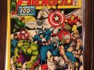 Marvel AVENGERS Volume 1 (1972) #100 VF- / VF Thor Captain America Iron Man