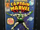 Captain Marvel #1 - Contd. from Marvel Super-Heroes #13 - CGC Grade 7.0 - 1968