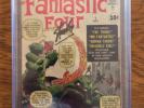 Fantastic Four #1 CGC 4.5 signed by Stan Lee