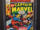 MARVEL COMICS CAPTAIN MARVEL #57 1978 CGC 9.6 WHITE PAGES THOR APPEARANCE