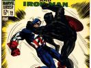 TALES OF SUSPENSE #98 F, BLACK PANTHER c/s, Captain America, Marvel Comics 1968