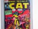 THE CLAWS OF THE CAT #1 1972 CGC 5.0 1st TIGRA (Greer Grant) Avengers Marvel Key