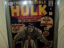 MARVEL Comics HULK #1 1962 4.0 CGC 1ST app man avengers incredible Grey