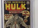 Incredible Hulk #1 CGC 5.0 White Pages